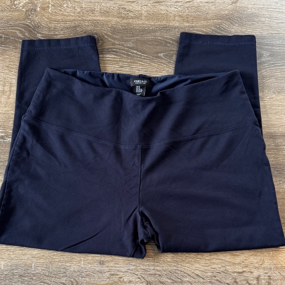 Jones New York Pants - Women’s Jones New York Navy Cropped Leggings Size 1X